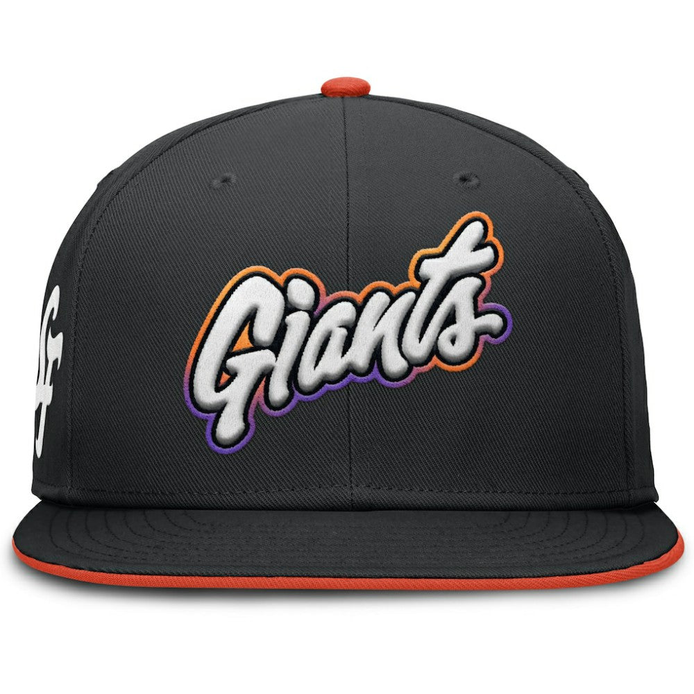 San Francisco Giants Nike 2025 City Connect True Performance Fitted Hat - Black Hats