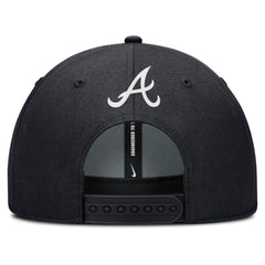 Atlanta Braves Nike Rise Gaberdine Adjustable Hat - Navy Hats