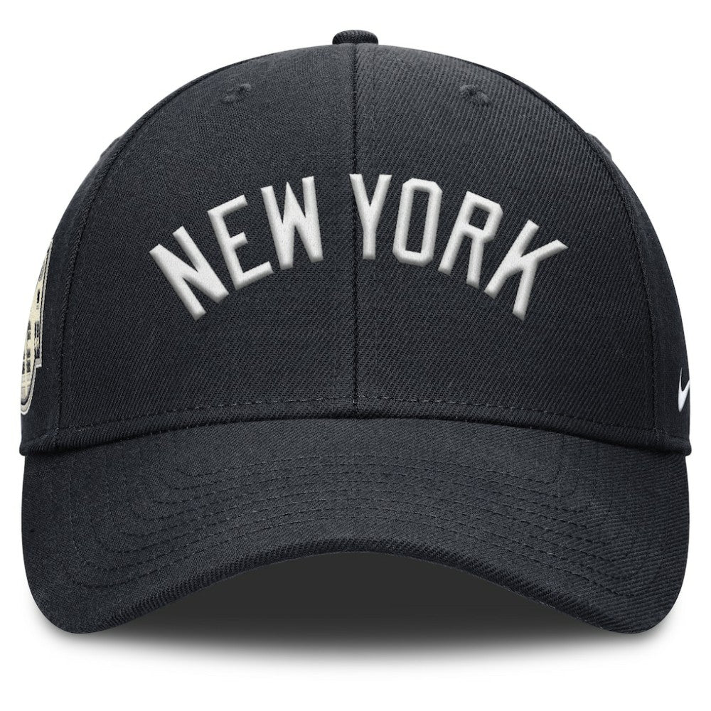 New York Yankees Nike Rise Gaberdine Adjustable Hat - Navy Hats