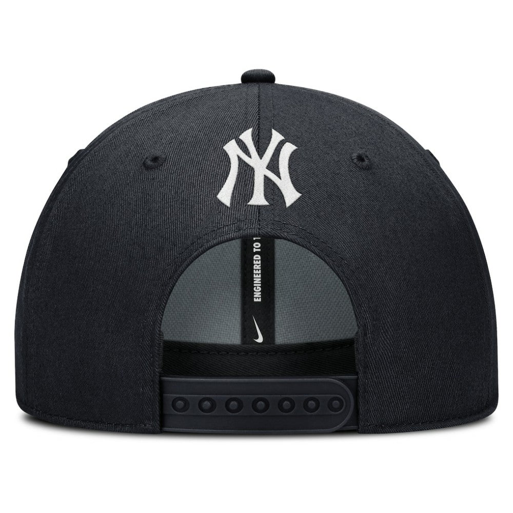 New York Yankees Nike Rise Gaberdine Adjustable Hat - Navy Hats