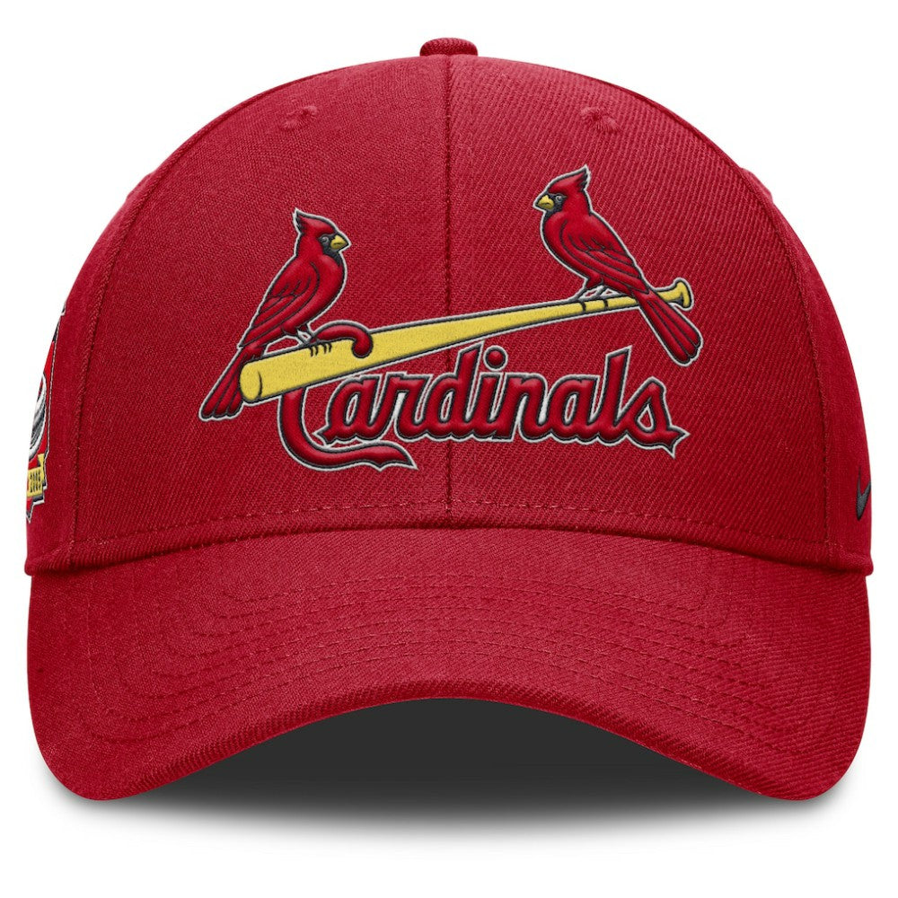 St. Louis Cardinals Nike Rise Gaberdine Adjustable Hat - Red Hats
