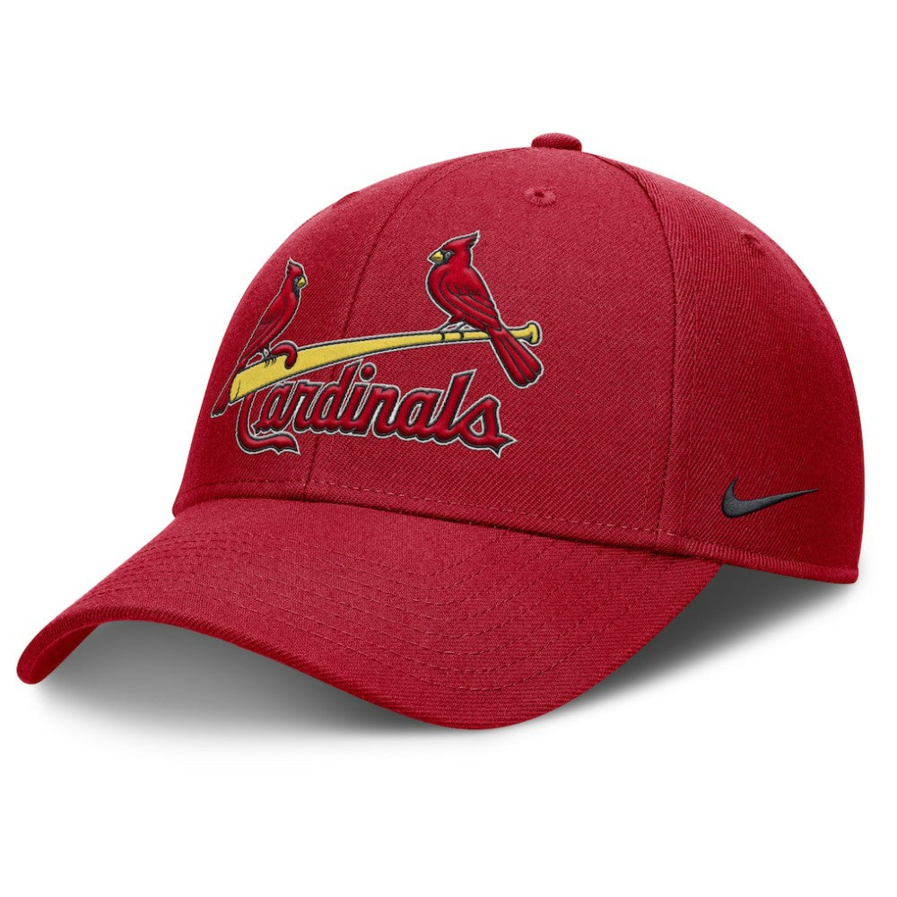 St. Louis Cardinals Nike Rise Gaberdine Adjustable Hat - Red Hats