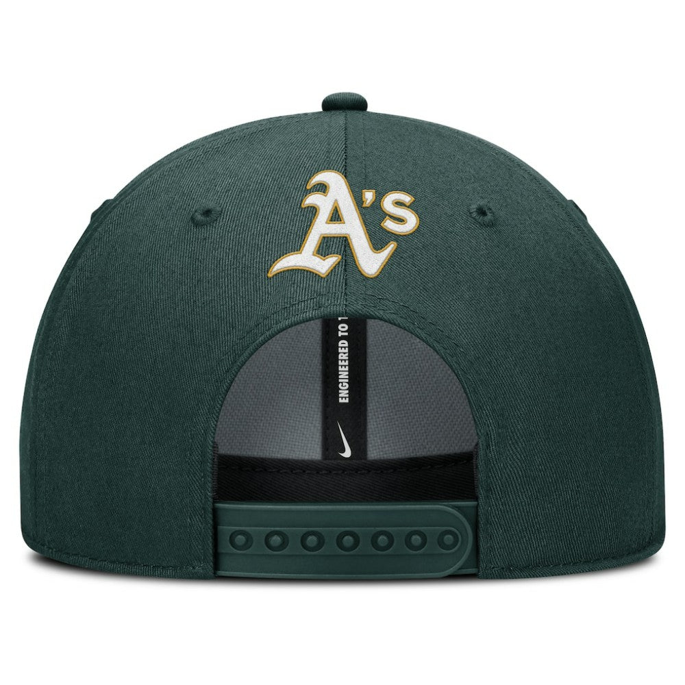 Athletics Nike Rise Gaberdine Adjustable Hat - Green Hats