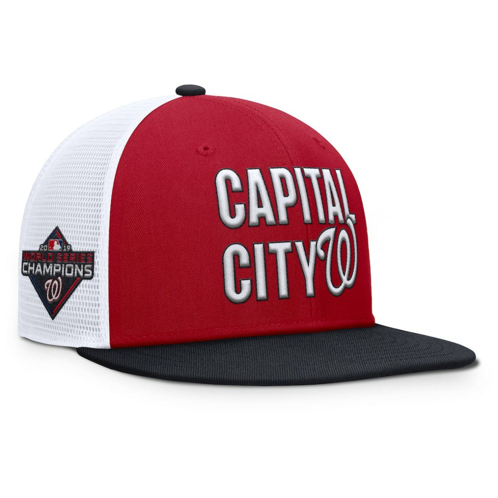 Washington Nationals Nike Pro Trucker Snapback Hat - Red Hats