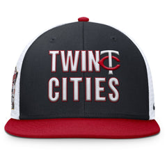 Minnesota Twins Nike Pro Trucker Snapback Hat - Navy Hats