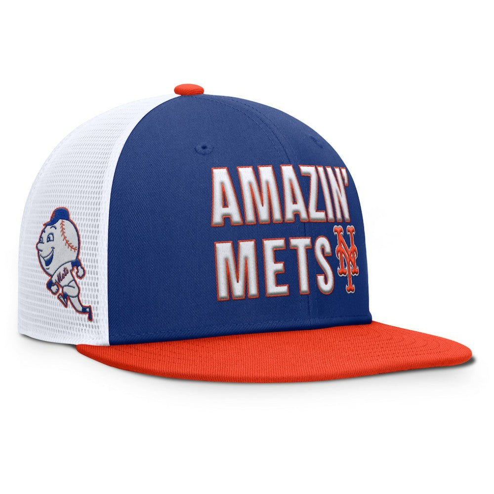 New York Mets Nike Pro Trucker Snapback Hat - Blue Hats