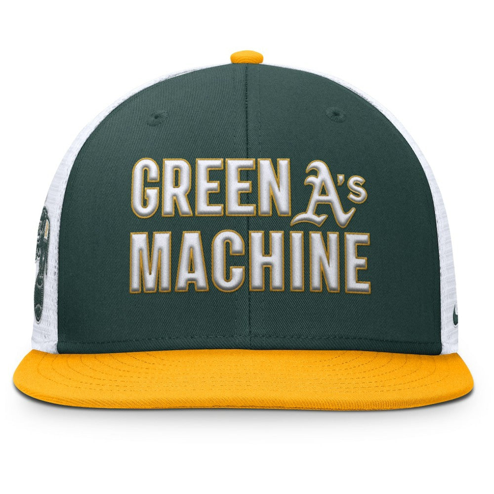 Athletics Nike Pro Trucker Snapback Hat - Green Hats