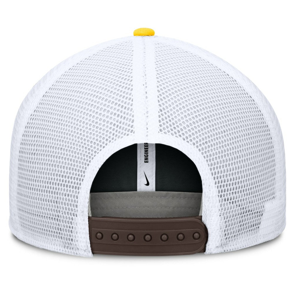 San Diego Padres Nike Pro Trucker Snapback Hat - Brown Hats