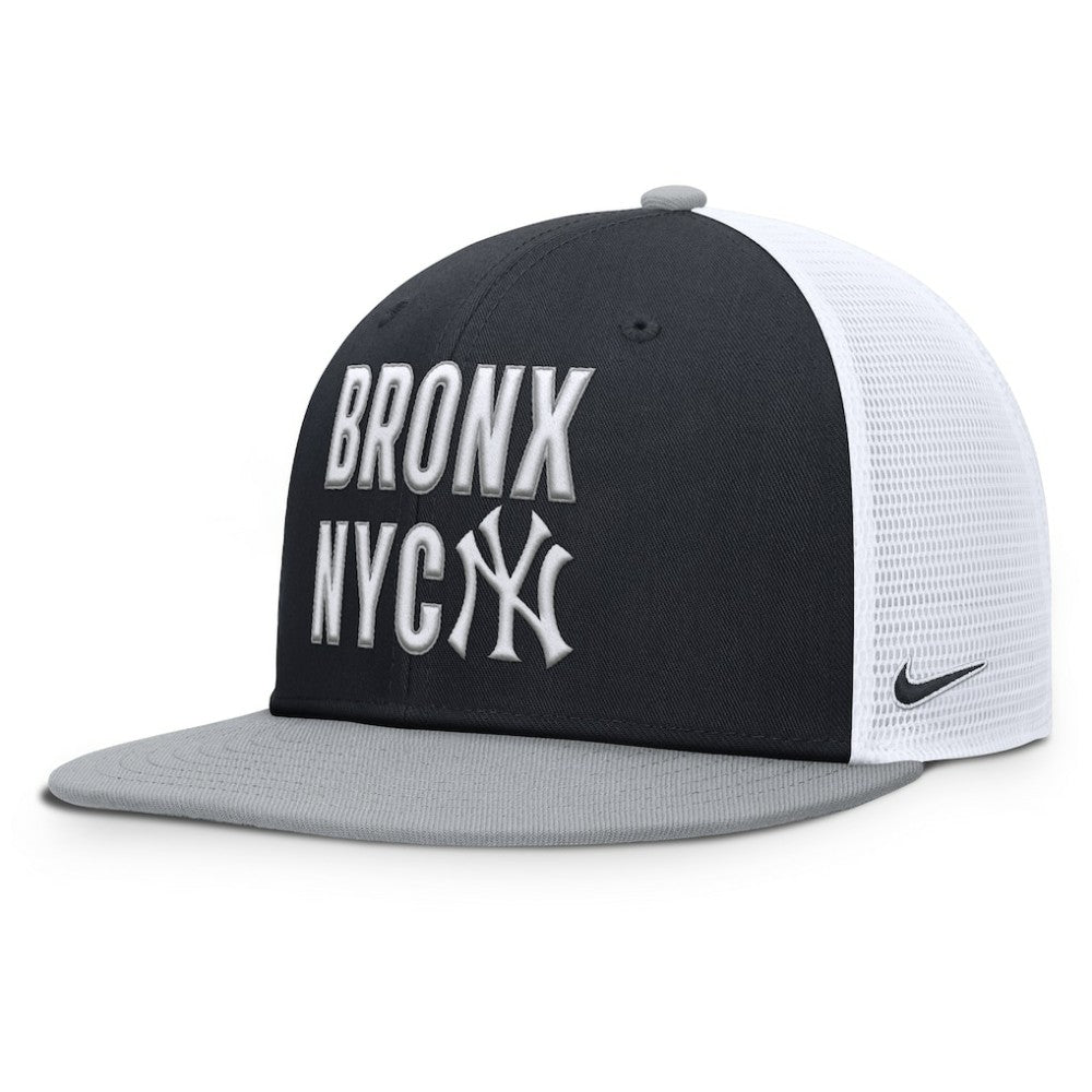 New York Yankees Nike Pro Trucker Snapback Hat - Navy Hats