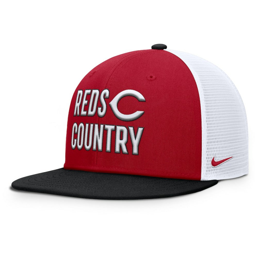 Cincinnati Reds Nike Pro Trucker Snapback Hat - Red Hats
