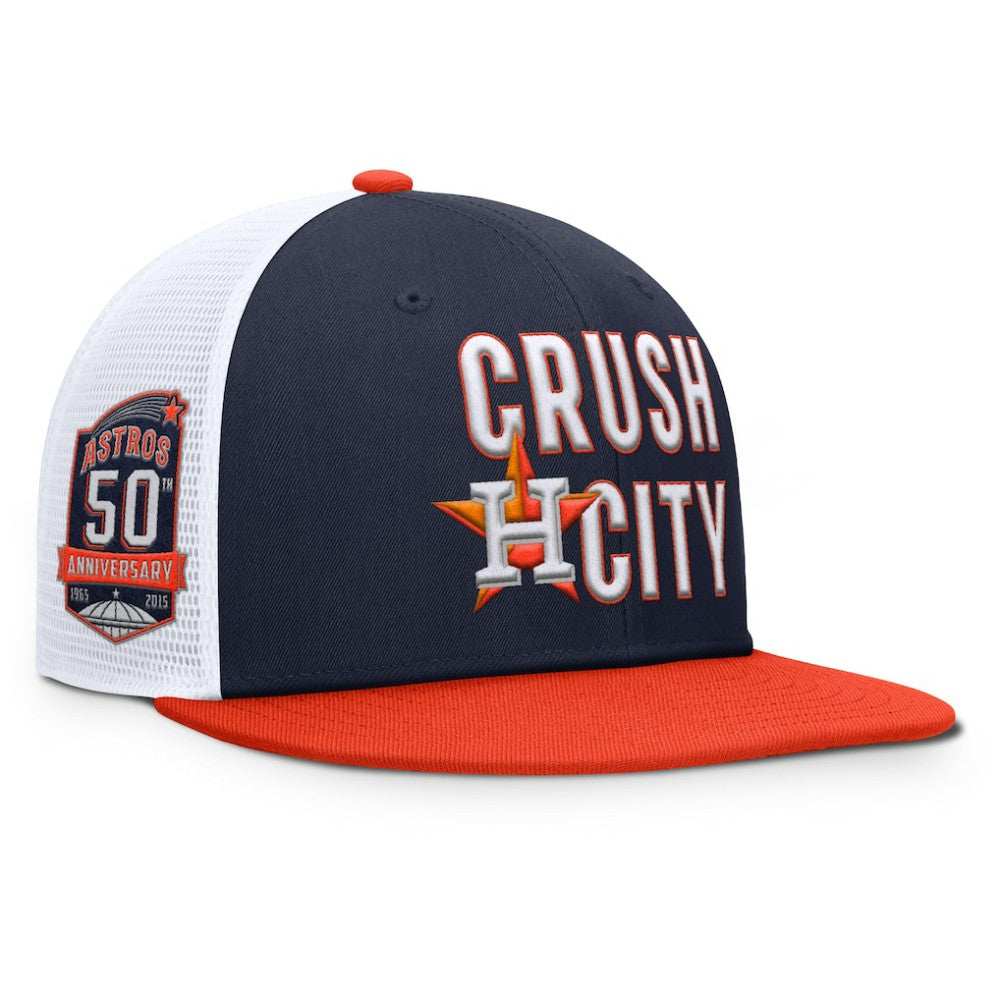 Houston Astros Nike Pro Performance Trucker Snapback Hat - Navy/Orange Hats