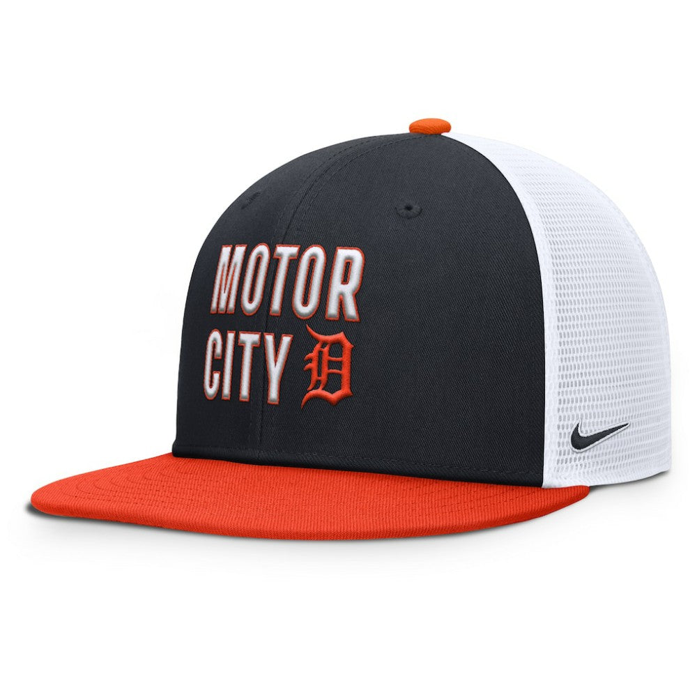 Detroit Tigers Nike Pro Trucker Snapback Hat - Navy Hats
