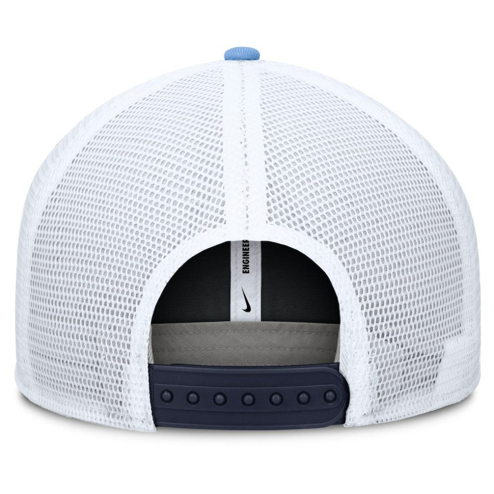 Tampa Bay Rays Nike Pro Performance Trucker Snapback Hat - Navy/Light Blue Hats