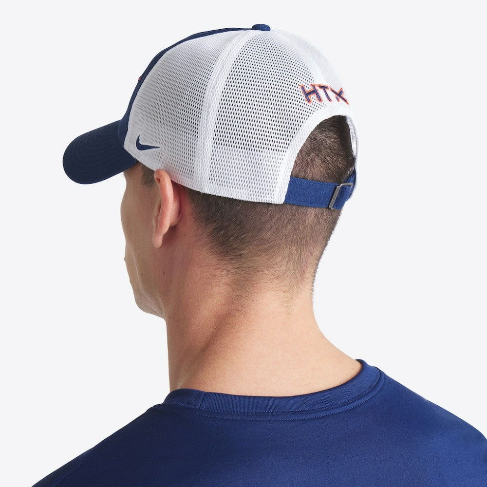 Houston Astros Nike Women's 2025 City Connect Club Trucker Adjustable Hat - Navy/White Hats