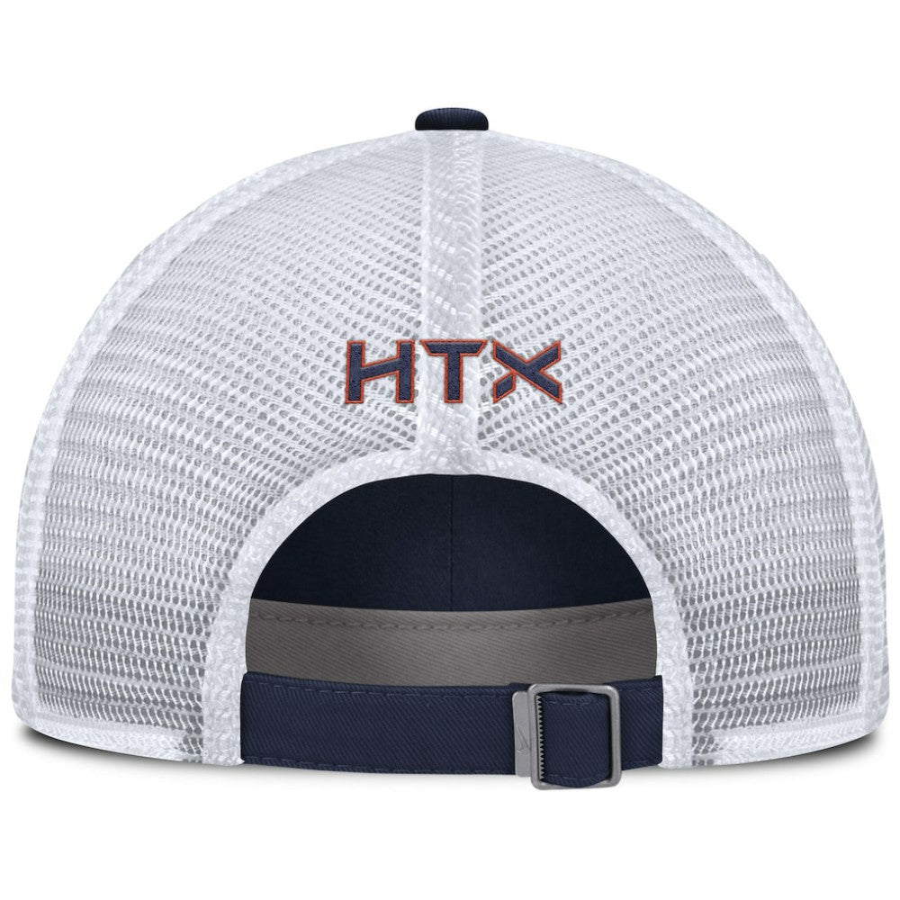 Houston Astros Nike Women's 2025 City Connect Club Trucker Adjustable Hat - Navy/White Hats
