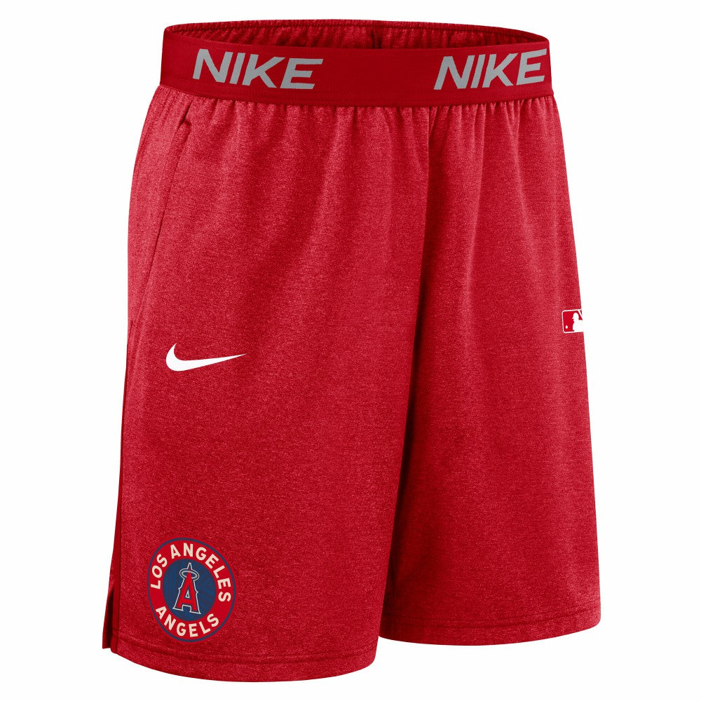 Los Angeles Angels Nike Authentic Collection City Connect Performance Knit Shorts - Red Shorts