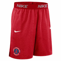 Los Angeles Angels Nike Authentic Collection City Connect Performance Knit Shorts - Red Shorts