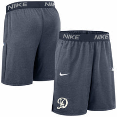 Los Angeles Dodgers Nike Authentic Collection City Connect Performance Knit Shorts - Navy Shorts