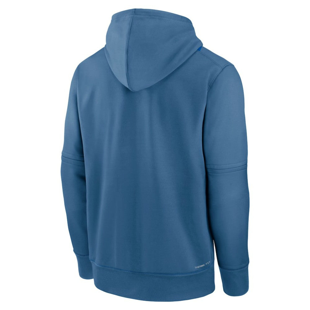 Washington Nationals Nike 2025 City Connect Authentic Collection Performance Pullover Hoodie - Blue Hoodies