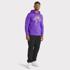 Colorado Rockies Nike 2025 City Connect Authentic Collection Therma Pullover Hoodie - Purple Hoodies
