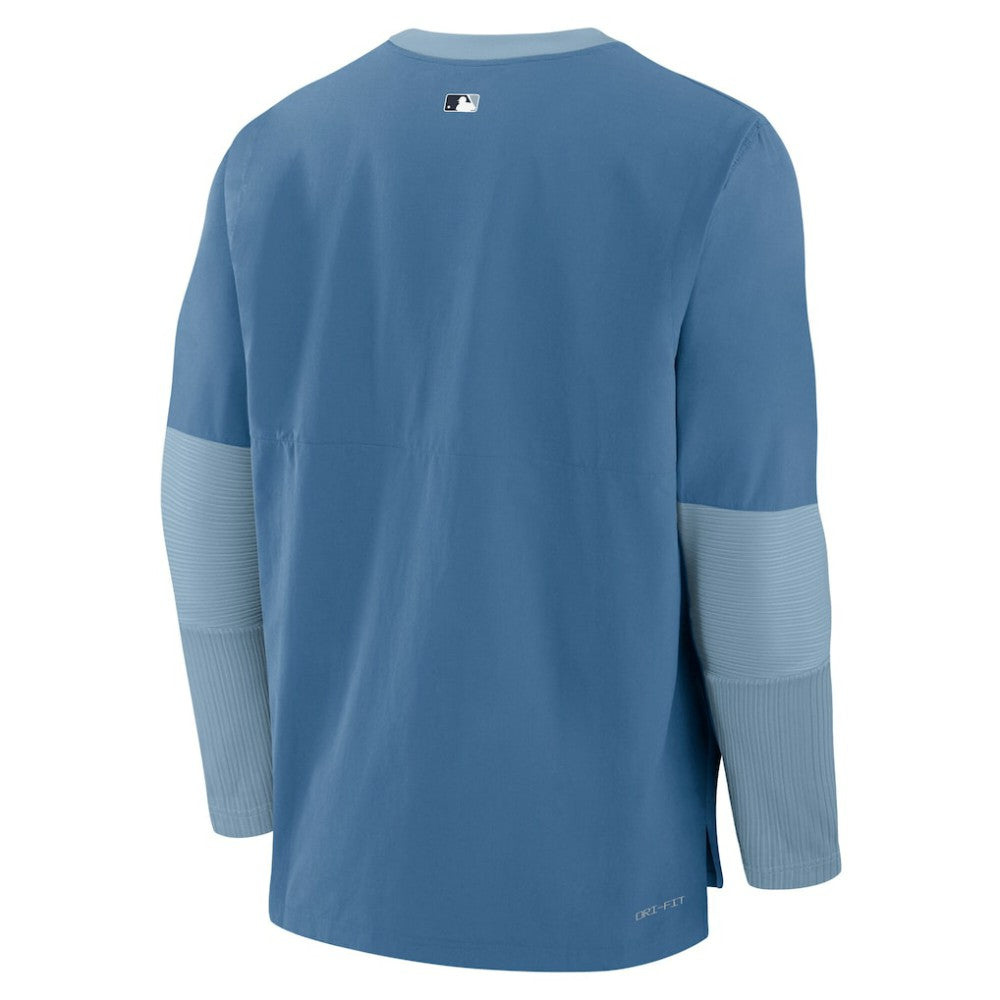 Washington Nationals Nike 2025 City Connect Authentic Collection Player Dri-FIT Lightweight Pullover - Blue Pullover