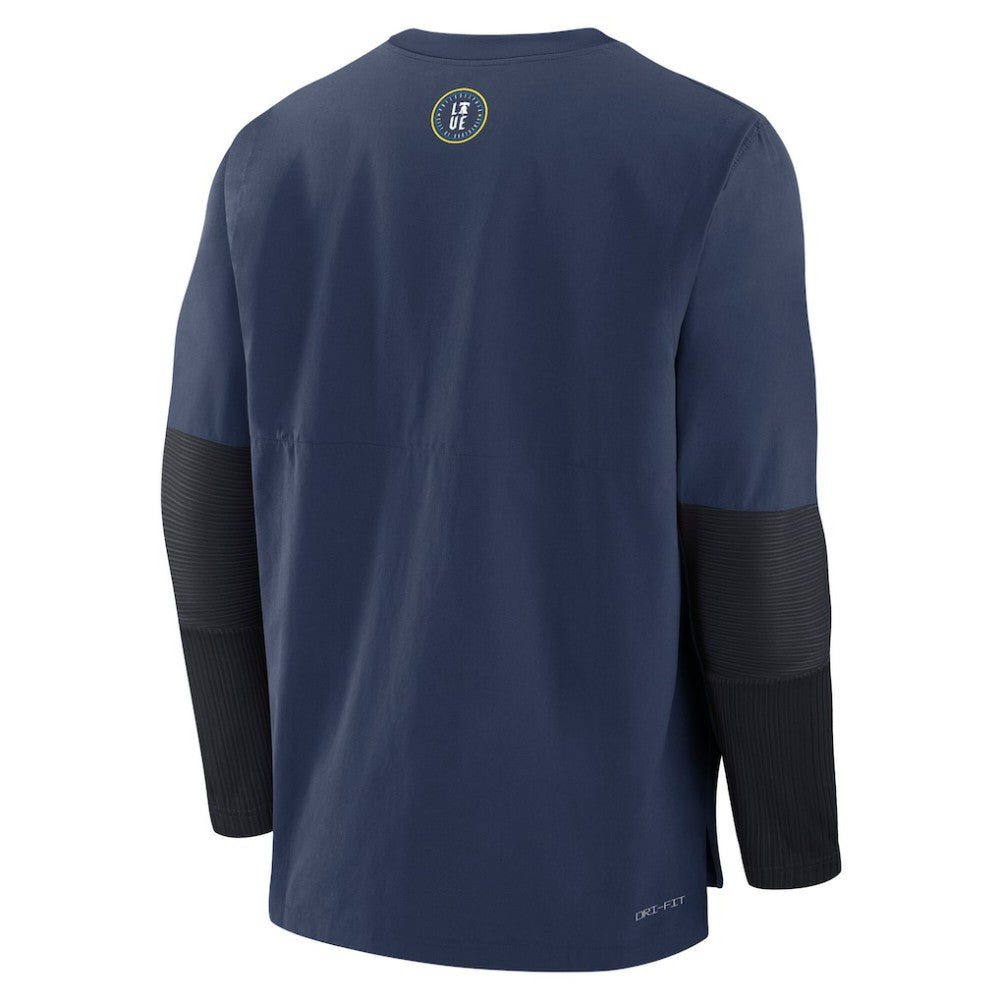 Philadelphia Phillies Nike 2025 City Connect Authentic Collection Player Dri-FIT Lightweight Pullover - Navy Pullover