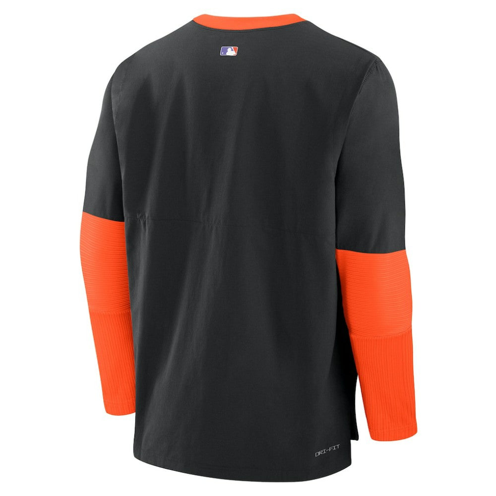 San Francisco Giants Nike 2025 City Connect Authentic Collection Player Dri-FIT Lightweight Pullover - Black Pullover