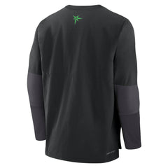 Tampa Bay Rays Nike 2025 City Connect Authentic Collection Player Dri-FIT Lightweight Pullover - Black Pullover