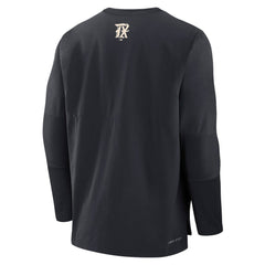 Texas Rangers Nike 2025 City Connect Authentic Collection Player Dri-FIT Lightweight Pullover - Black Pullover