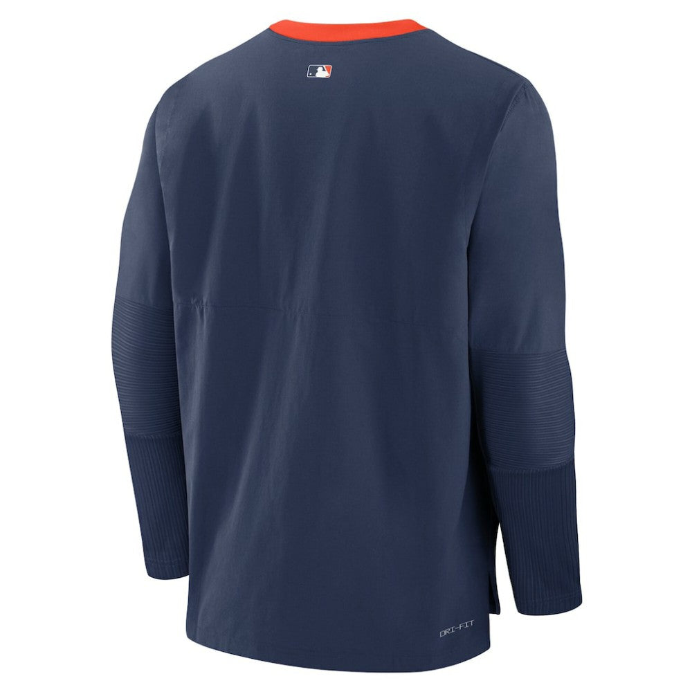 Houston Astros Nike 2025 City Connect Authentic Collection Lightweight Player Performance Long Sleeve Top - Navy Tops
