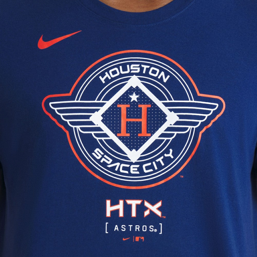 Houston Astros Nike 2025 City Connect Logo T-Shirt - Navy T-shirts