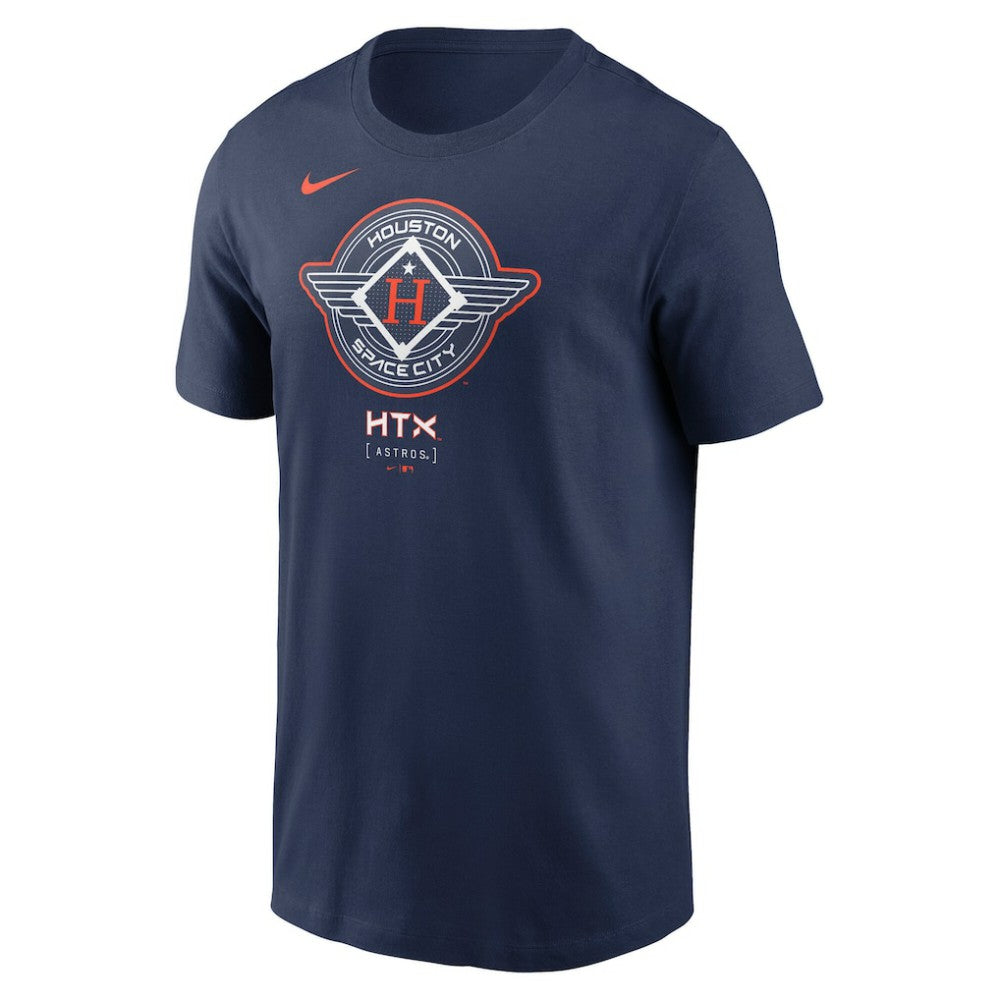Houston Astros Nike 2025 City Connect Logo T-Shirt - Navy T-shirts