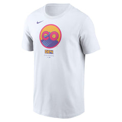Colorado Rockies Nike 2025 City Connect Logo T-Shirt - White T-shirts