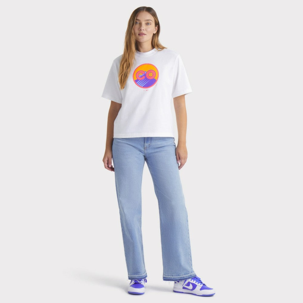 Colorado Rockies Nike 2025 City Connect Logo T-Shirt - White T-shirts
