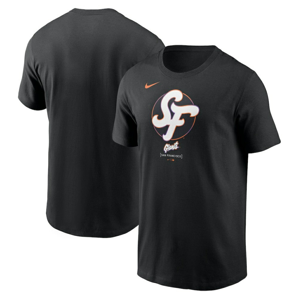 San Francisco Giants Nike 2025 City Connect Large Logo T-Shirt - Black T-shirts