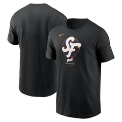San Francisco Giants Nike 2025 City Connect Large Logo T-Shirt - Black T-shirts