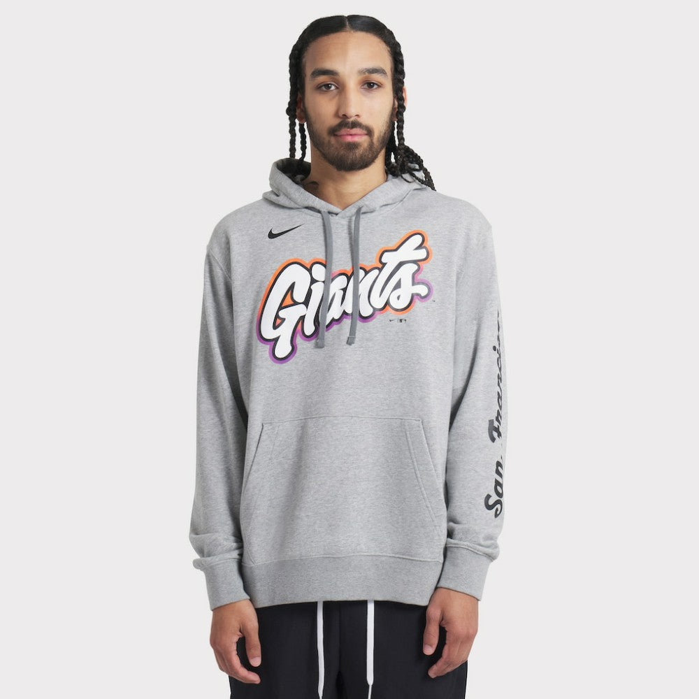 San Francisco Giants Nike 2025 City Connect French Terry Club Pullover Hoodie - Heather Gray Hoodies