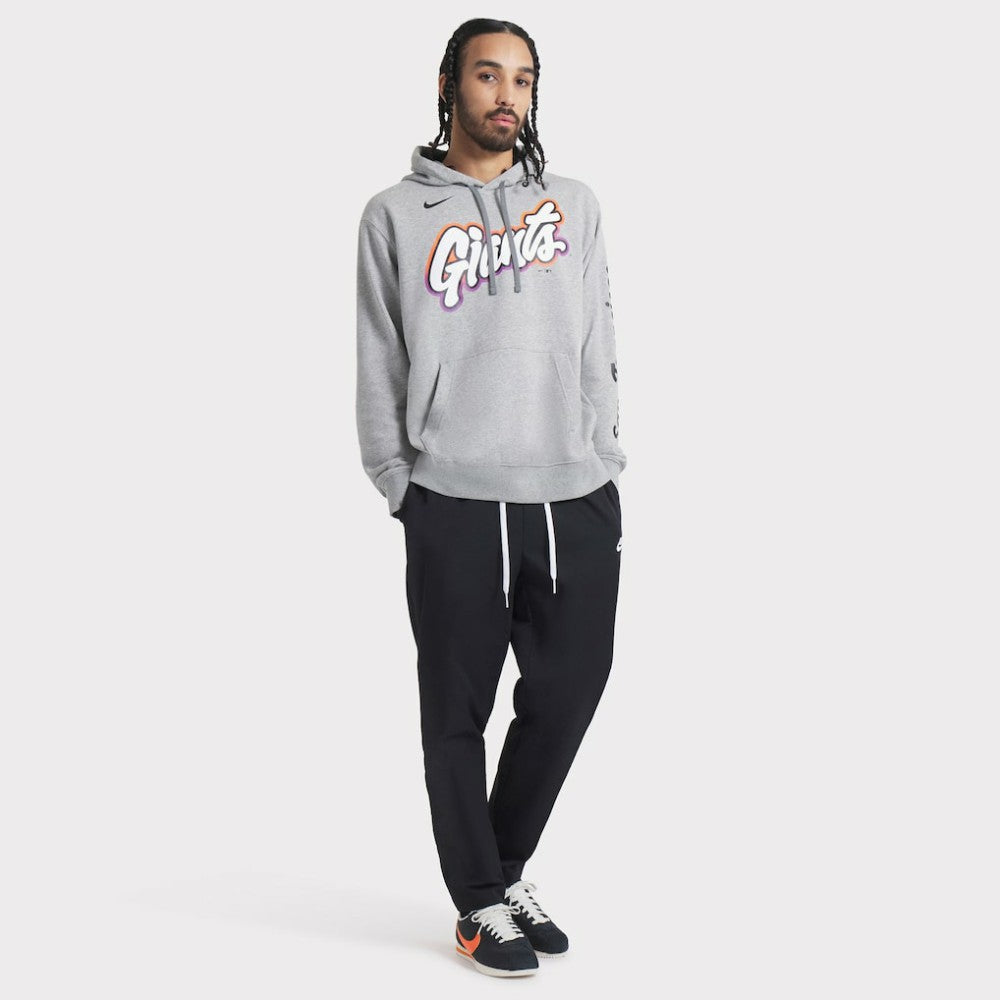 San Francisco Giants Nike 2025 City Connect French Terry Club Pullover Hoodie - Heather Gray Hoodies