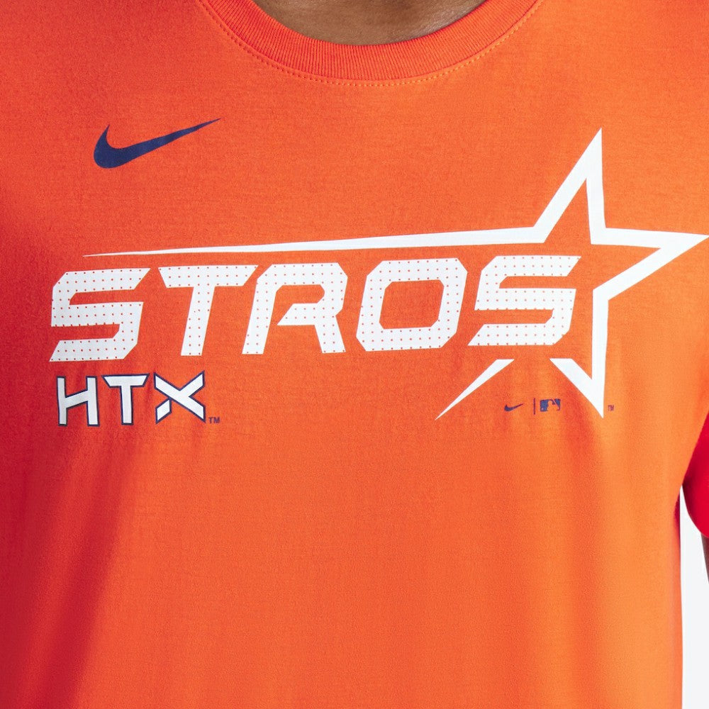 Houston Astros Nike City Connect Wordmark T-Shirt - Orange T-shirts