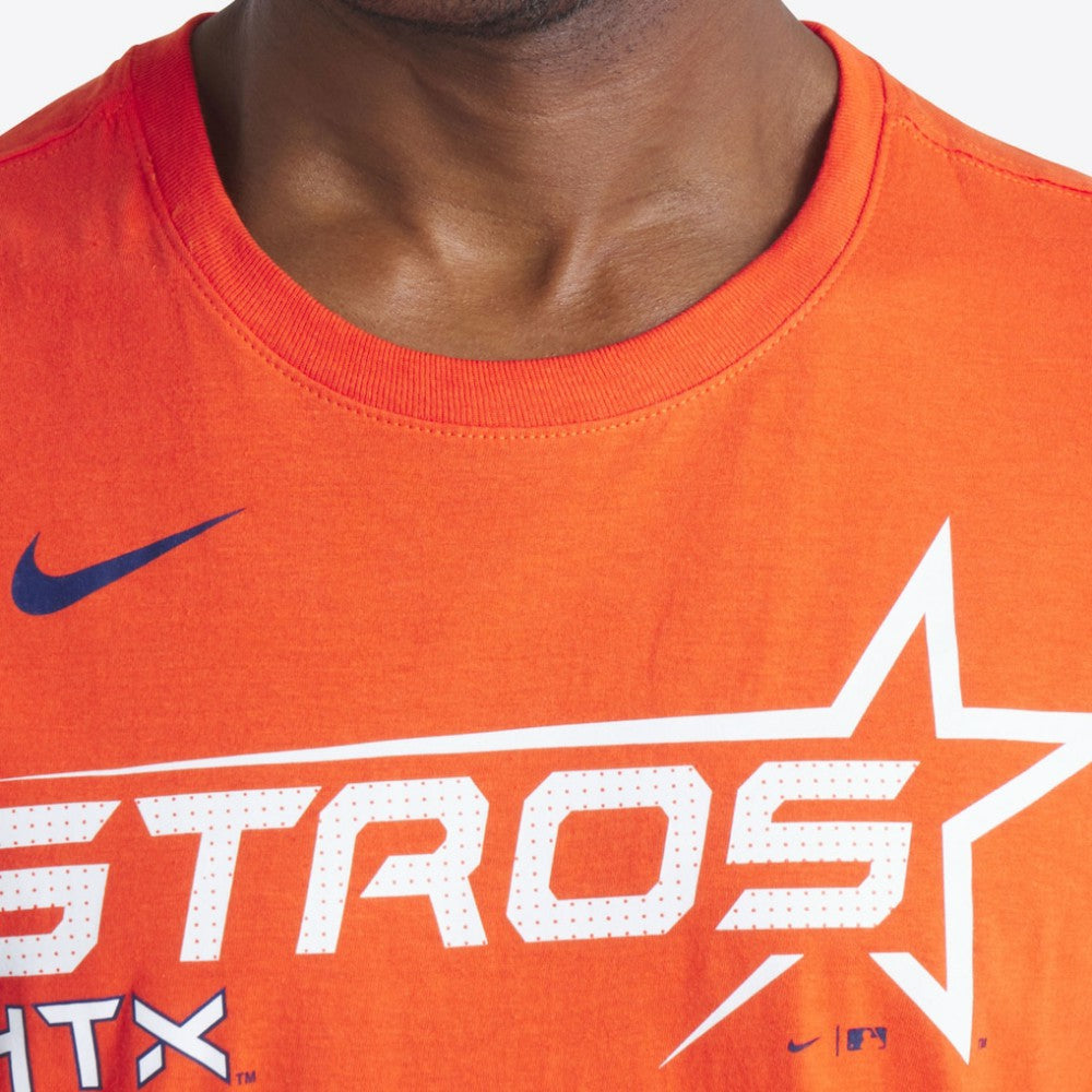 Houston Astros Nike City Connect Wordmark T-Shirt - Orange T-shirts