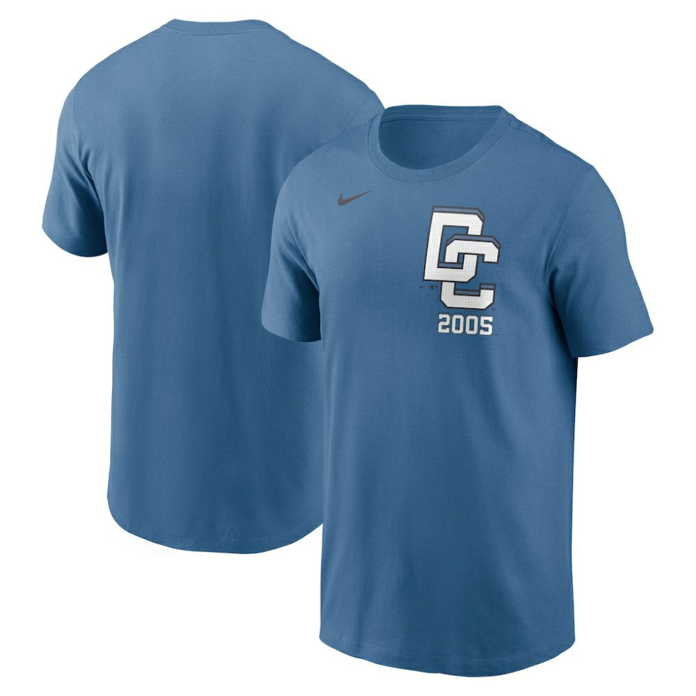 Washington Nationals Nike City Connect Wordmark T-Shirt - Blue T-shirts