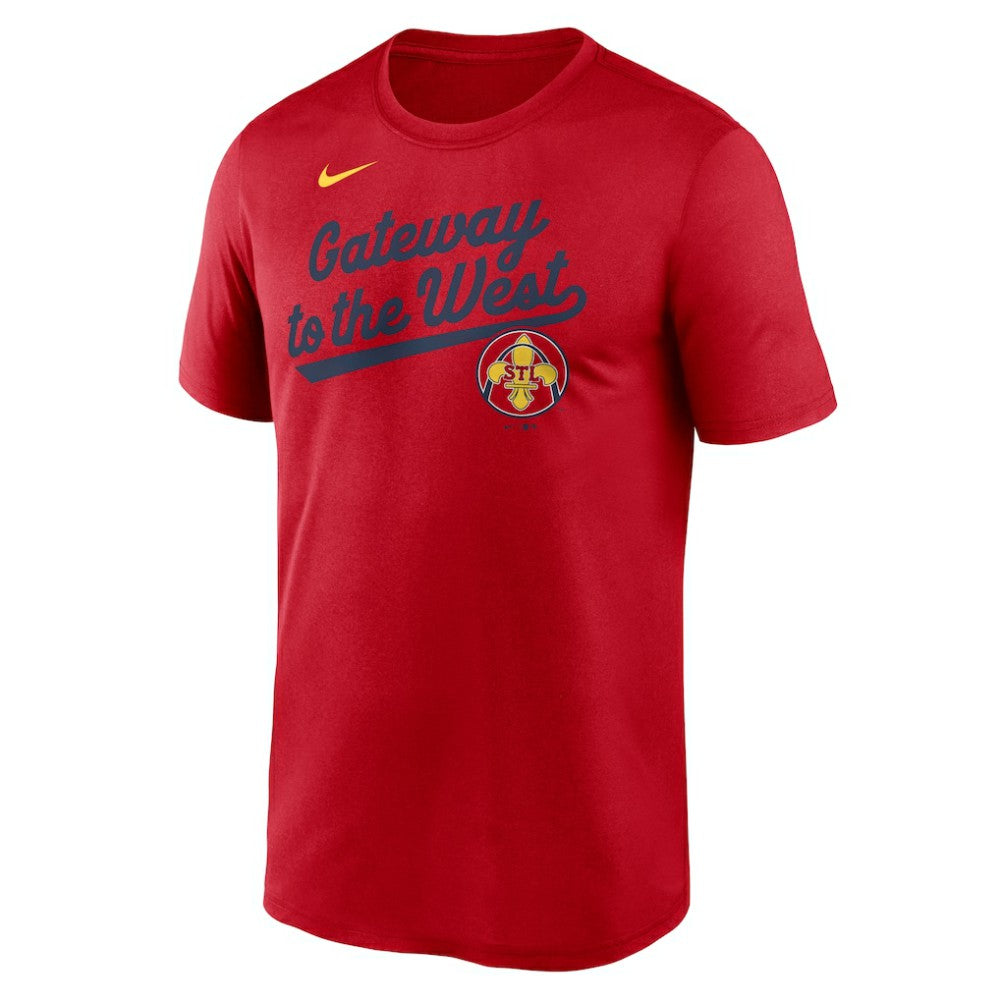 St. Louis Cardinals Nike City Connect Team Phrase Script Legend Performance T-Shirt - Red T-shirts