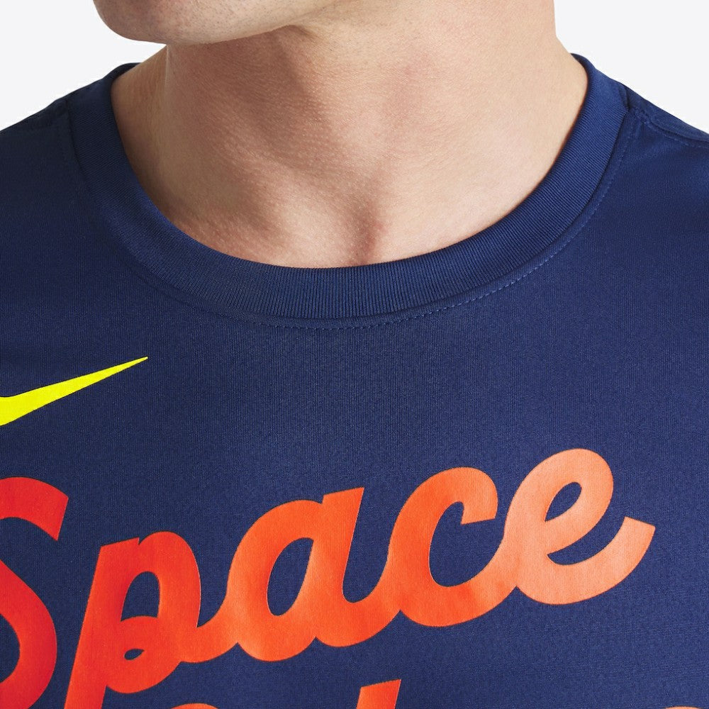 Houston Astros Nike 2025 City Connect Team Phrase Legend Performance T-Shirt - Navy T-shirts