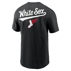Chicago White Sox Nike 2025 City Connect 2-Hit T-Shirt - Black T-shirts