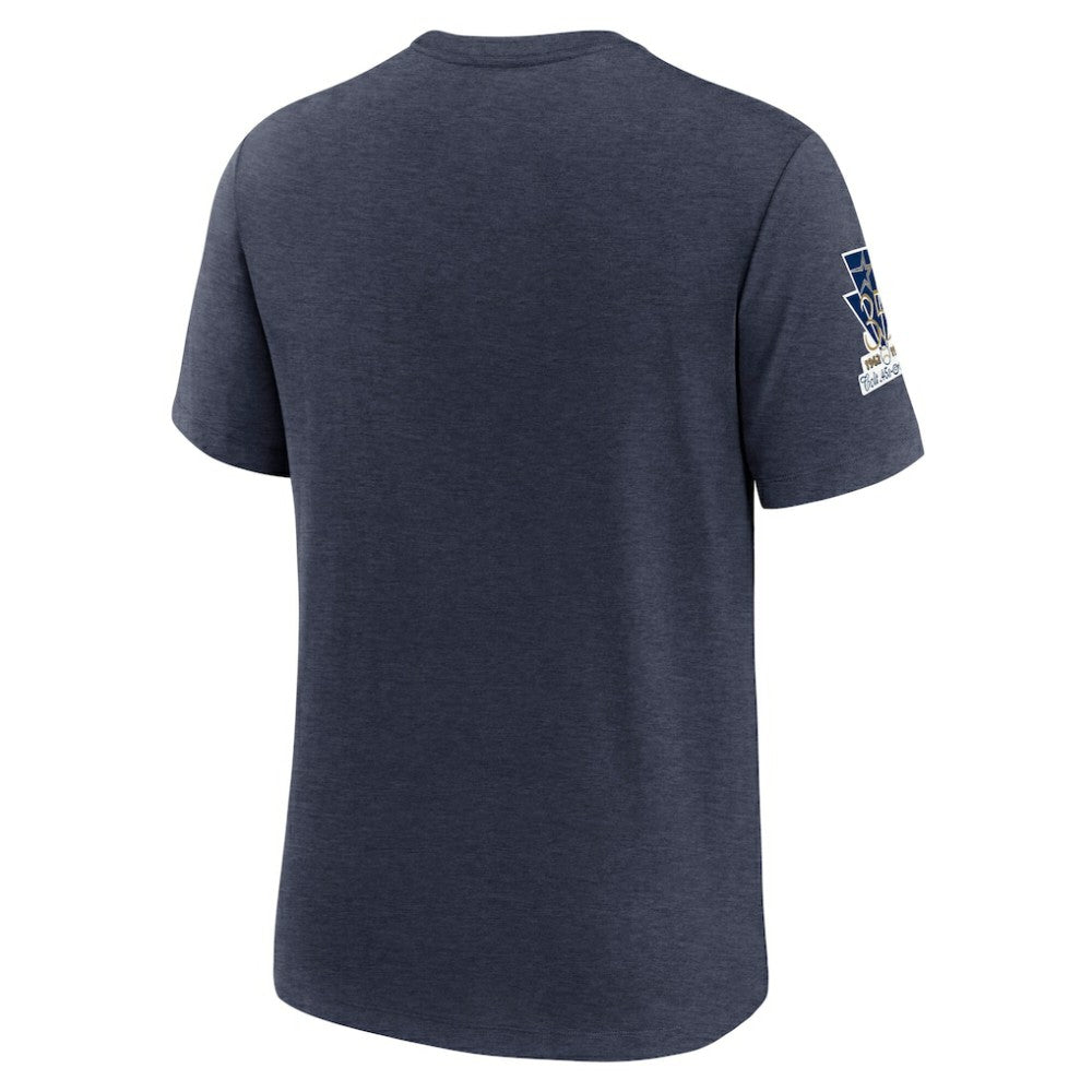Houston Astros Nike Cooperstown Collection Eras Tri-Blend T-Shirt - Heather Navy T-shirts