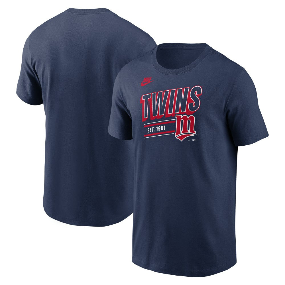 Minnesota Twins Nike Cooperstown Collection Retro T-Shirt - Navy T-shirts