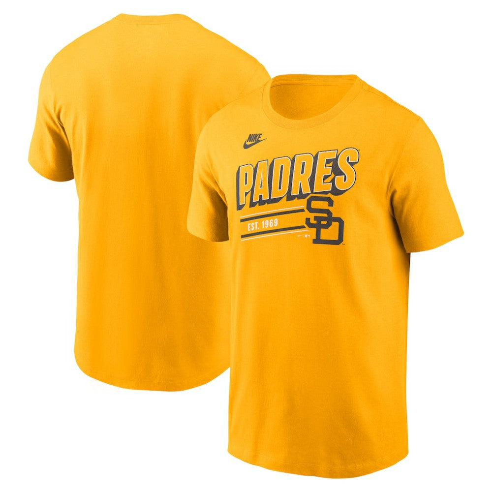 San Diego Padres Nike Cooperstown Collection Retro T-Shirt - Gold T-shirts