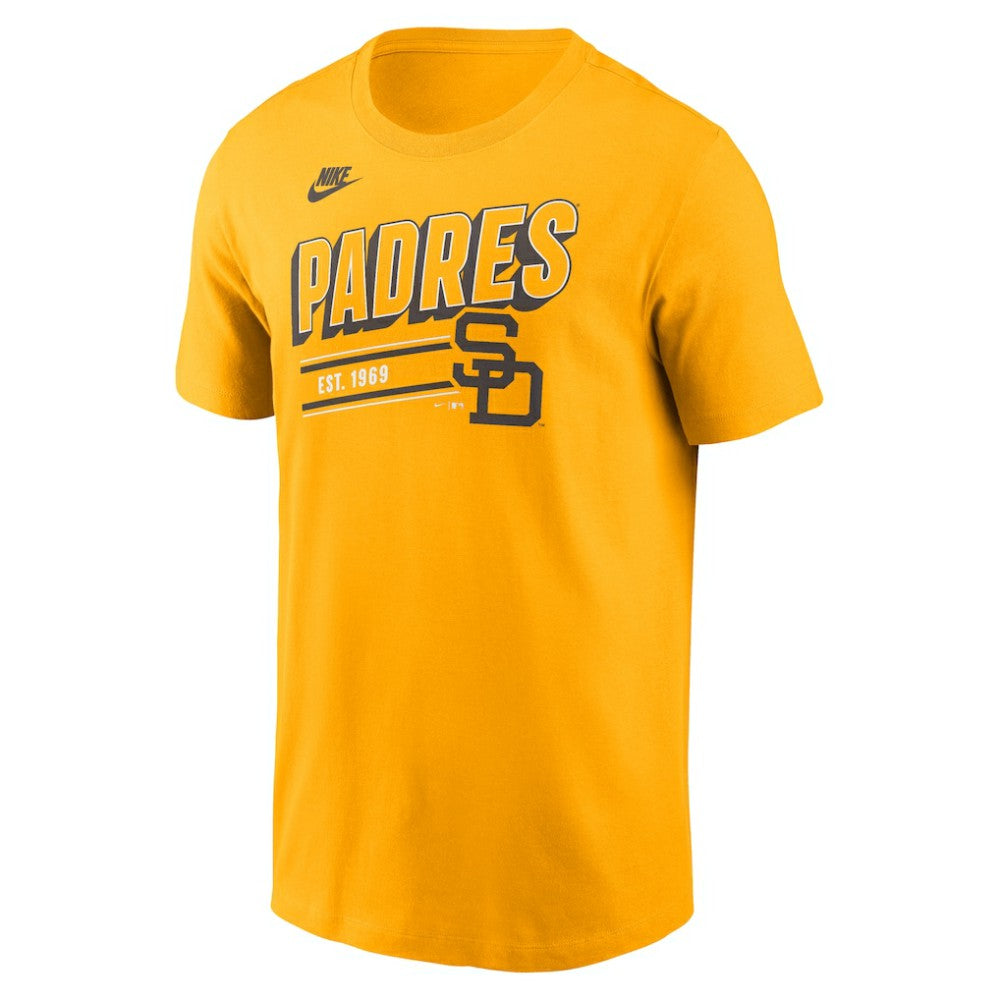 San Diego Padres Nike Cooperstown Collection Retro T-Shirt - Gold T-shirts