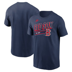 Boston Red Sox Nike Cooperstown Collection Retro T-Shirt - Navy T-shirts