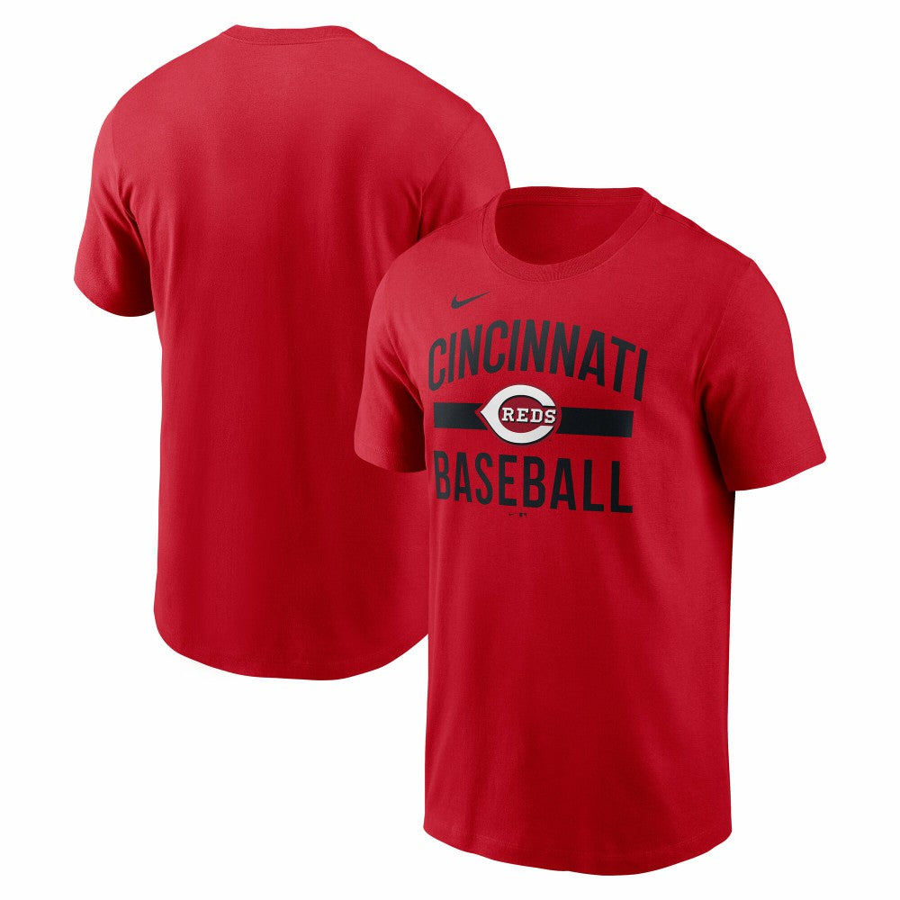 Cincinnati Reds Nike  Arched T-Shirt - Red T-shirts